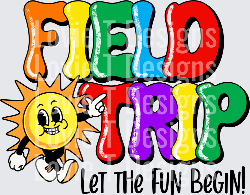FIELD TRIP LET THE FUN BEGIN BLACK