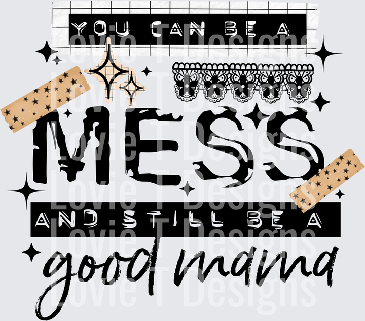 hot mess good mama black