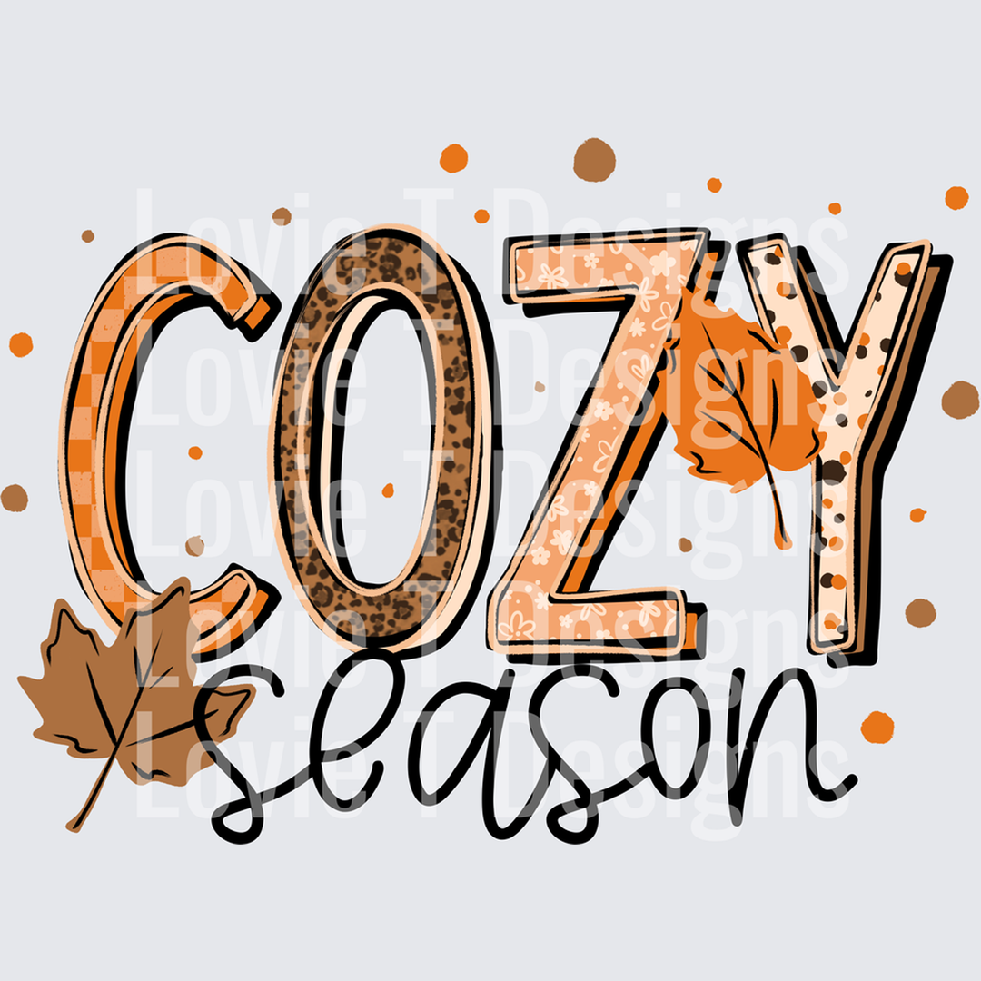 Fall Cozy Season – DTF Transfer – product image