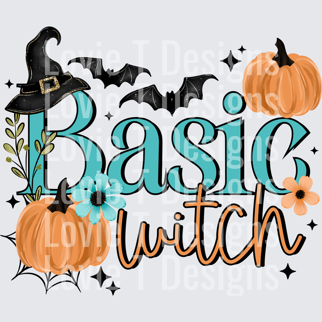 Basic Witch – DTF Transfer – product image