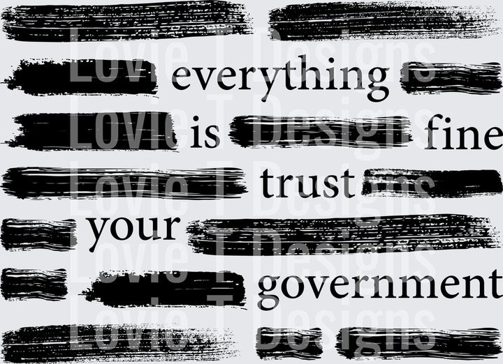 TRUST GOVERNMENT BLACK