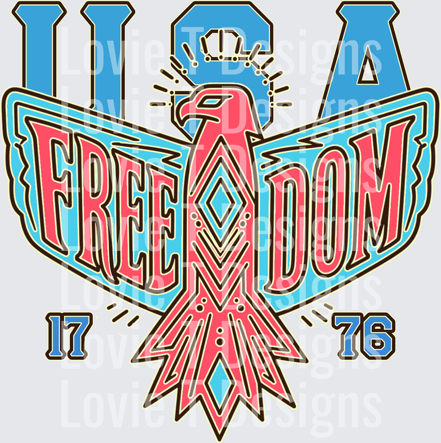 USA Freedom Bird 1776
