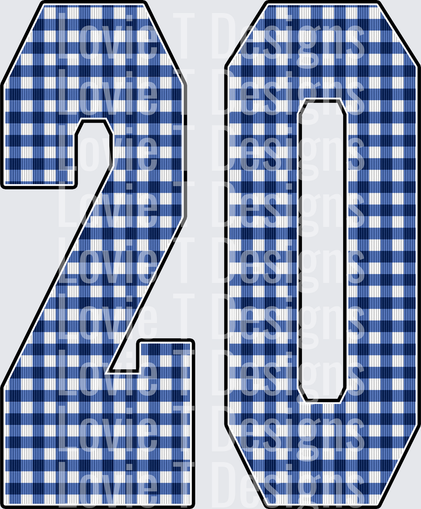 20 ROYAL GINGHAM