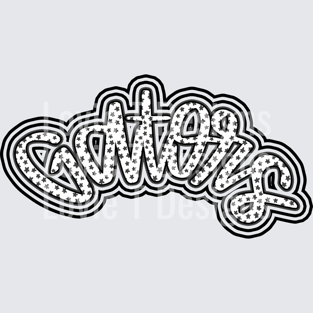 Gators Black Pocket – DTF Transfer – product image