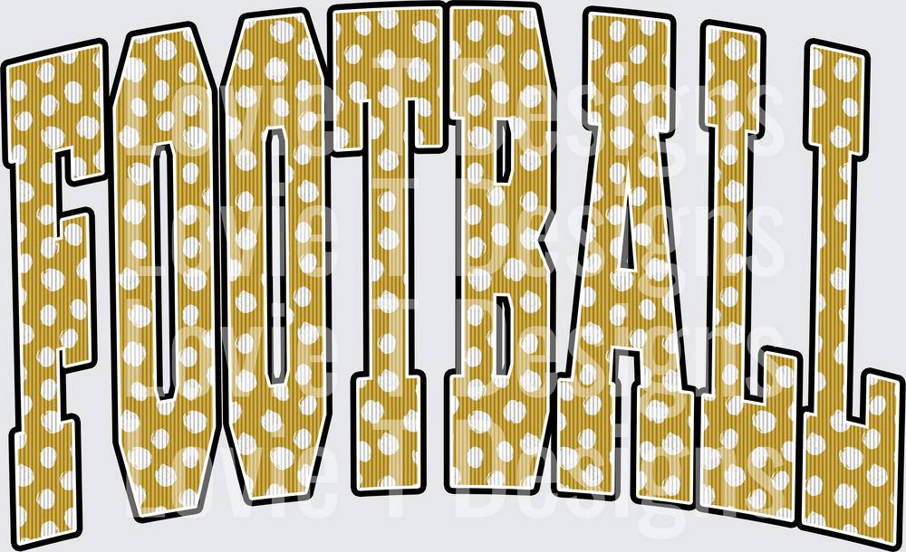 FOOTBALL VEGAS GOLD DOTS