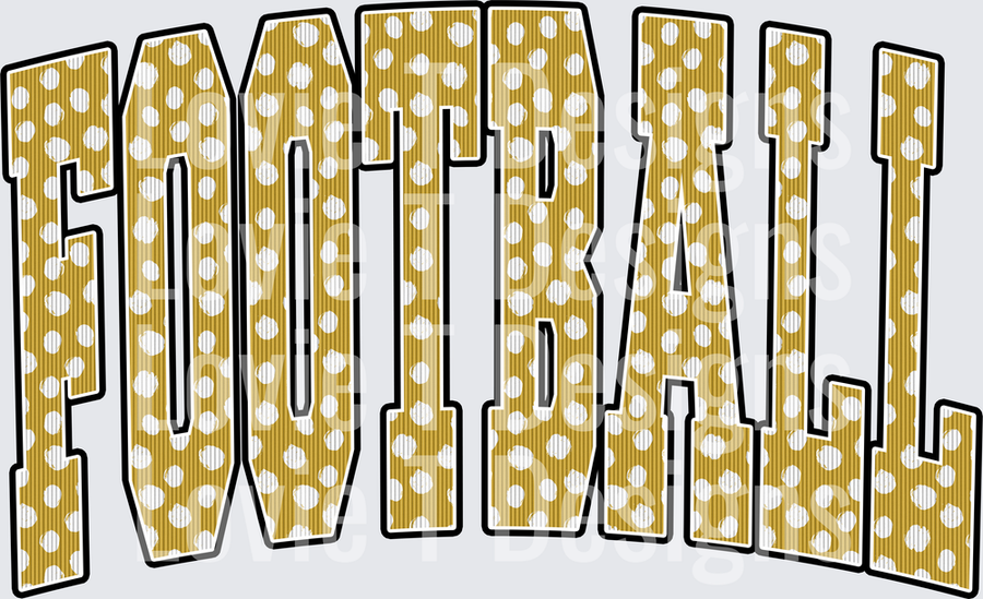 FOOTBALL VEGAS GOLD DOTS