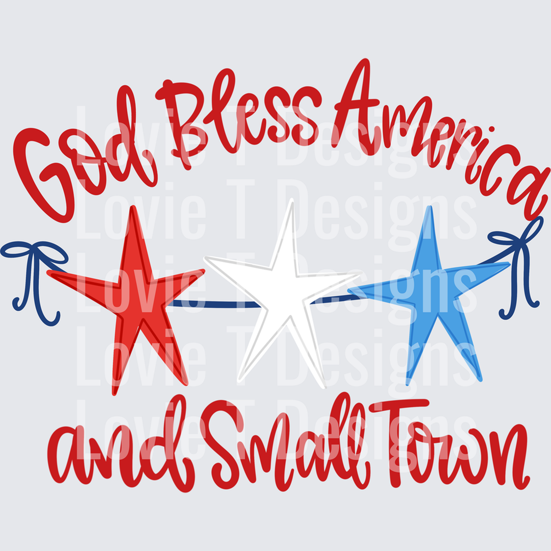 Small Town – DTF Transfer