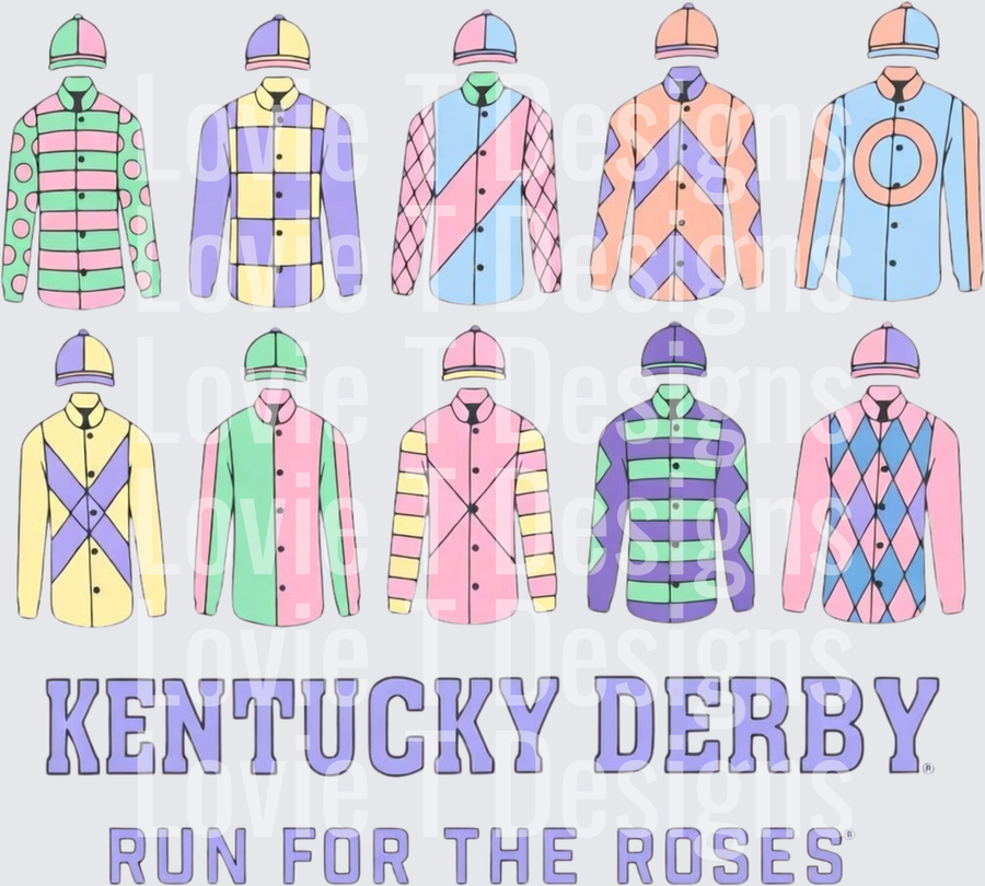 KENUTCKY DERBY JOCKEY PINK
