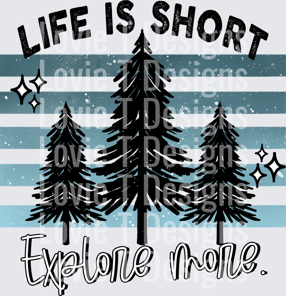 Life is short black