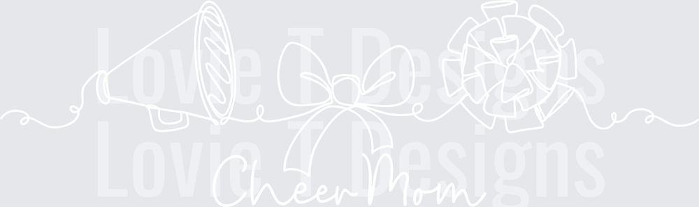 CHEER MOM WHITE