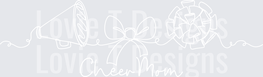 CHEER MOM WHITE