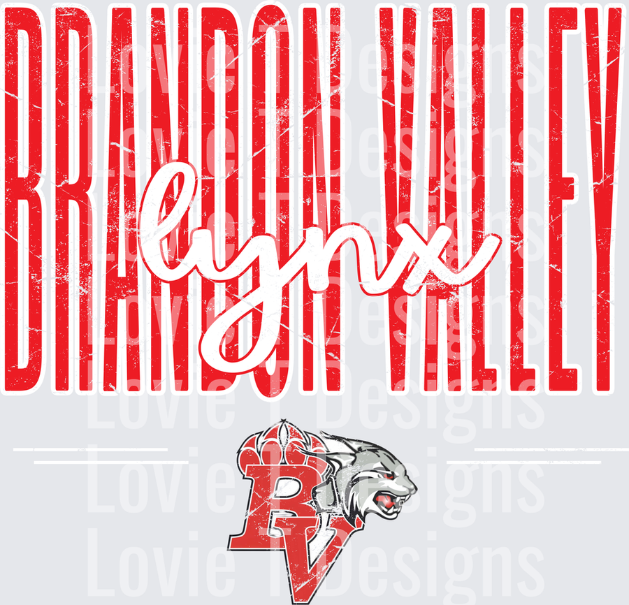 BRANDON VALLEY LYNX TALL MASCOT TEXTURE 14