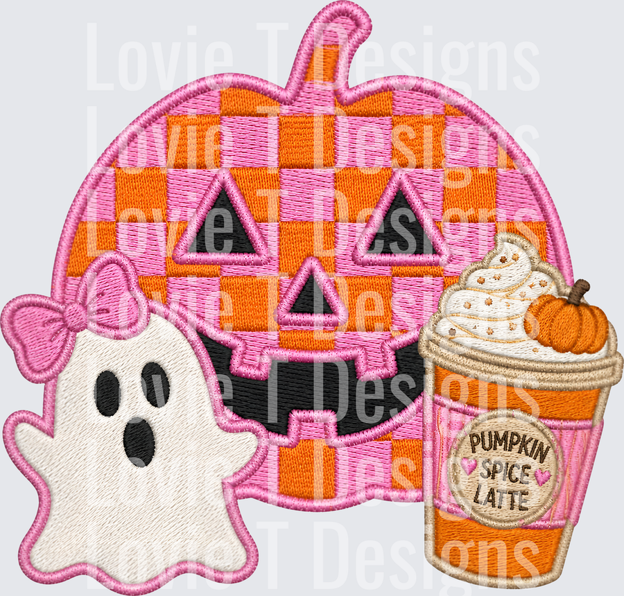 PUMPKIN SPICE PUMPKIN GHOST