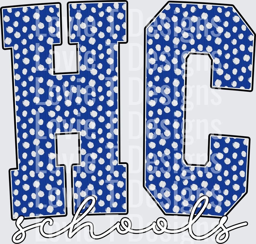 HC SCHOOLS ROYAL DOT