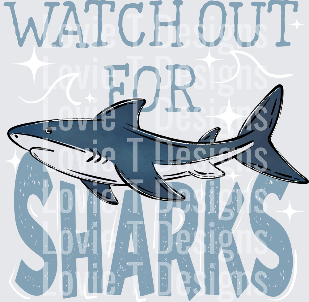 Watch_Out_For_Sharks_White_And_Blue 1