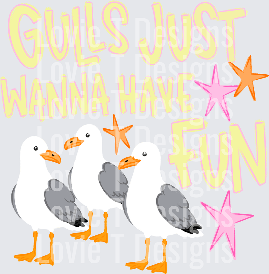 gulls just wanna have fun