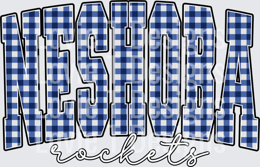 NESHOBA ROCKETS ROYAL GINGHAM