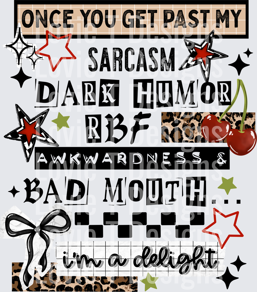 I_m A delight black