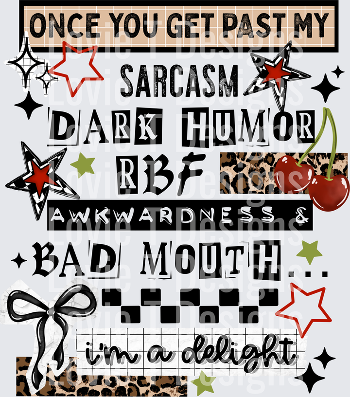 I_m A delight black