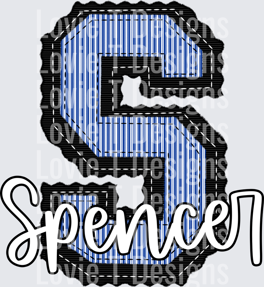 S SPENCER ROYAL AND BLACK
