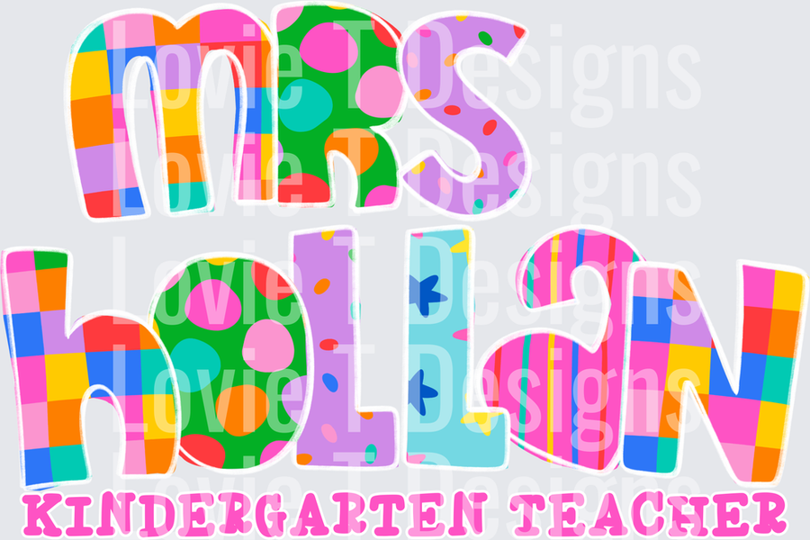 COLOR POP MRS HOLLAN KINDERGARTEN TEACHER