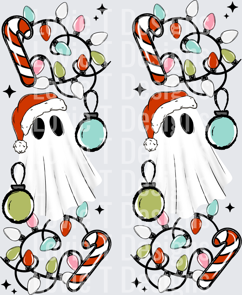 christmas ghostie sleeves