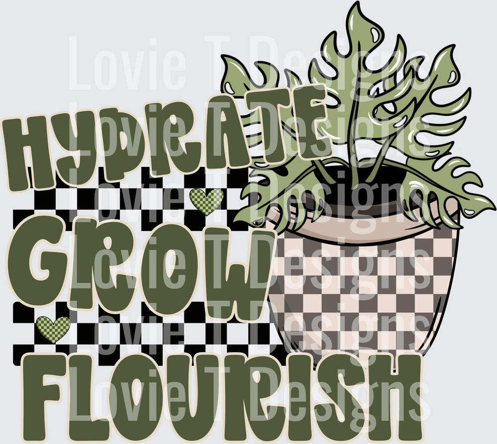 Hydrate grow flourish