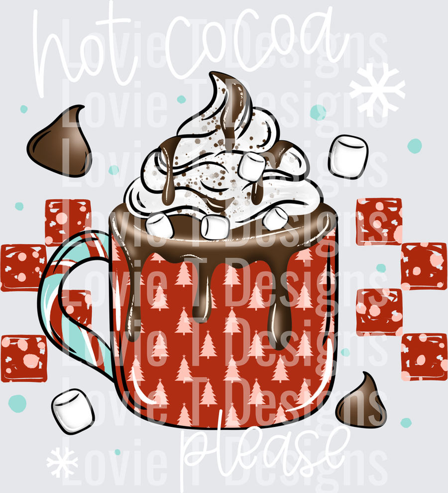 Hot cocoa white