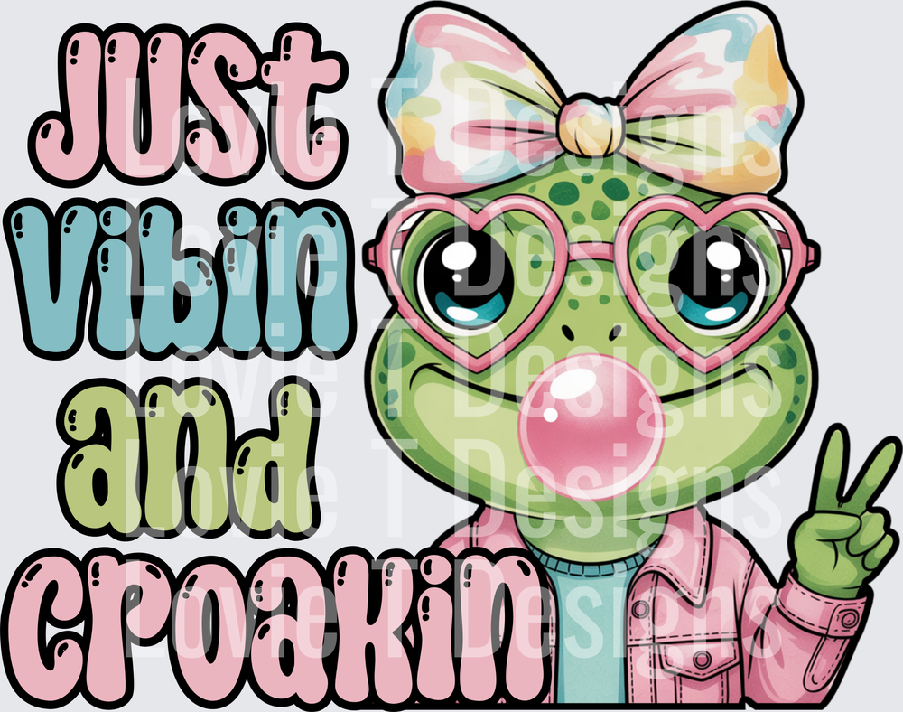 Just vibin and croakin