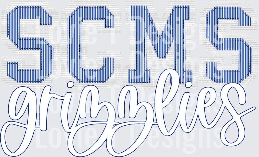 SCMS GRIZZLIES PREPSTER WHITE BASE ROYAL TOP
