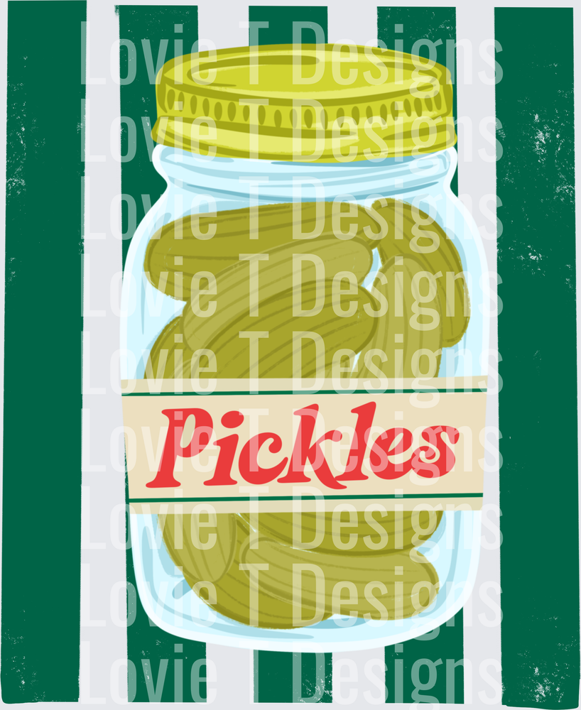 STRIPE PICKLES NO BOW