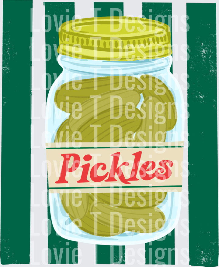 STRIPE PICKLES NO BOW