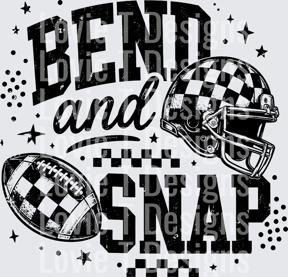 BEND AND SNAP DISTRESSED FOOTBALL
