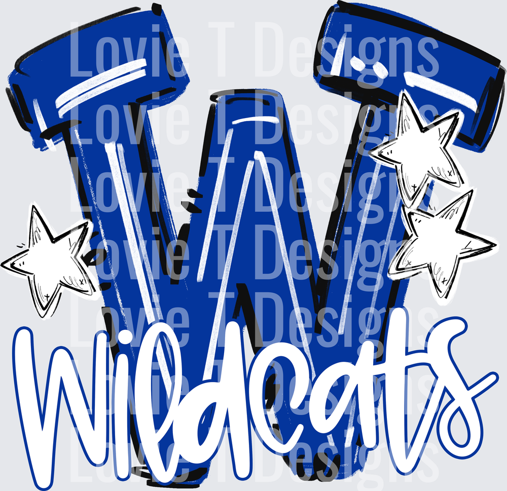 HYPE SQUAD W WILDCATS ROYAL WHITE