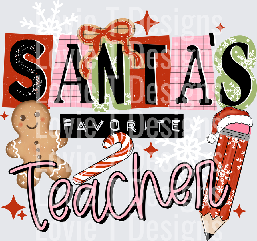 Santa_s favorite teacher