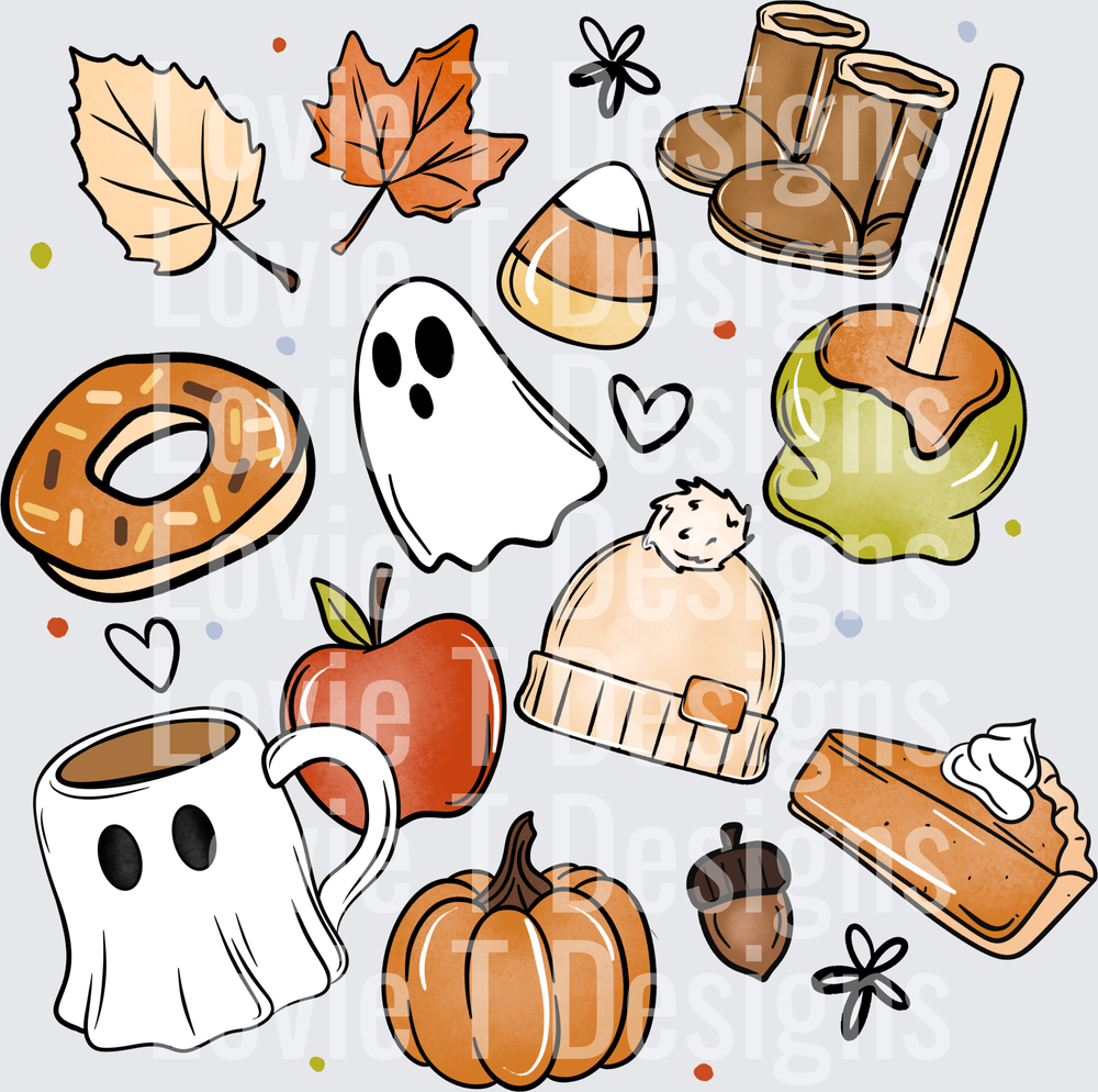 Fall Things grid