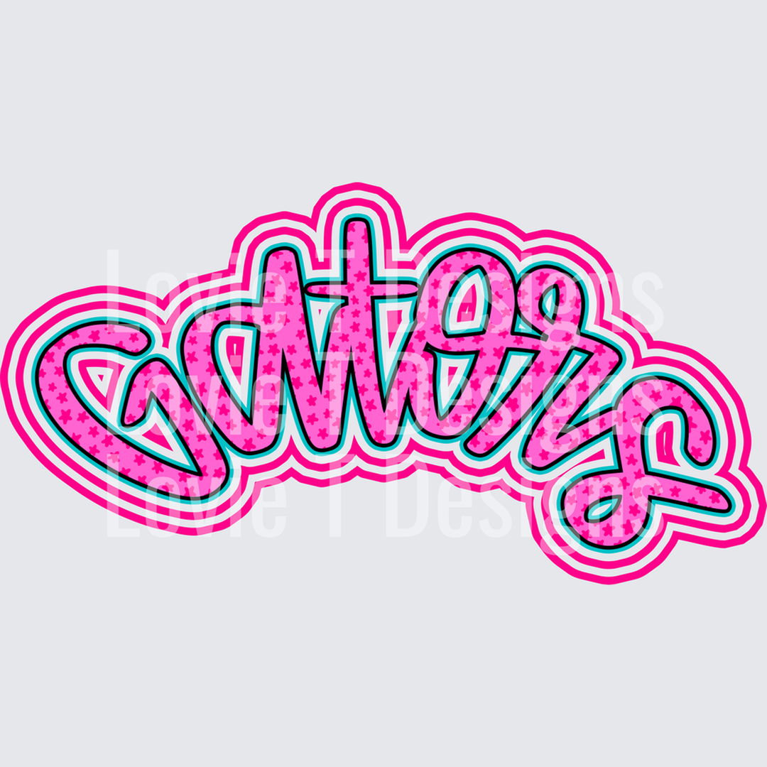 Gators Pink Pocket – DTF Transfer – product image