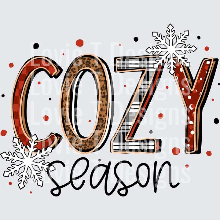 Christmas Cozy Season – DTF Transfer – product image