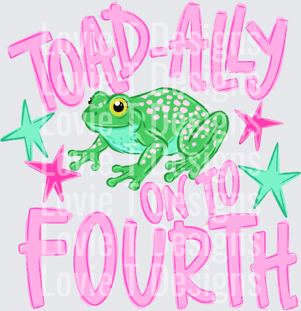 TOADALLY FOURTH GIRL