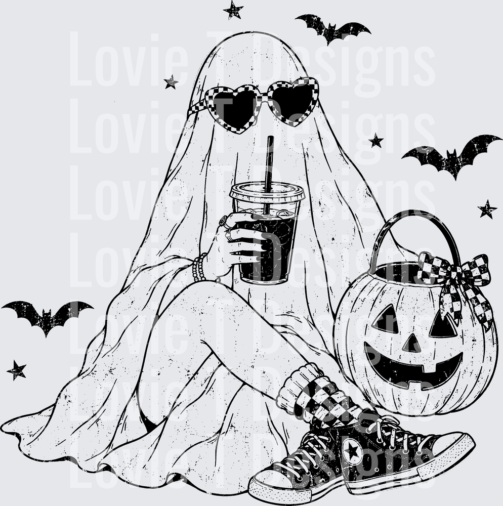 GHOST HALLOWEEN COFFEE