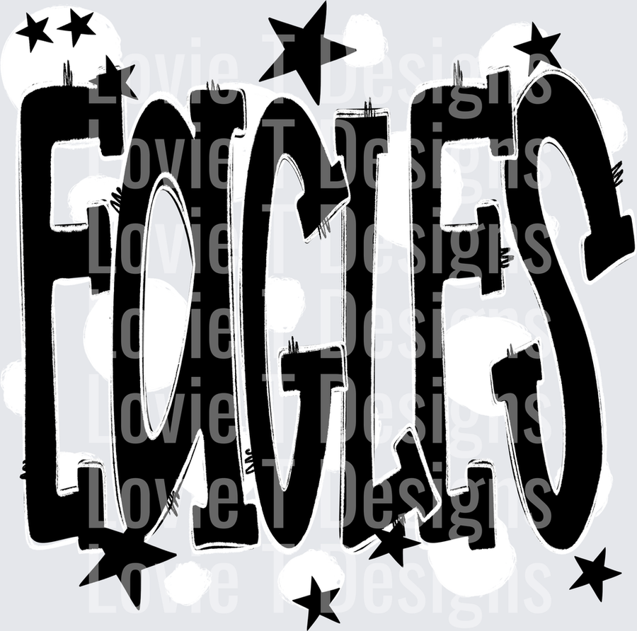 DOT DOT EAGLES BLACK