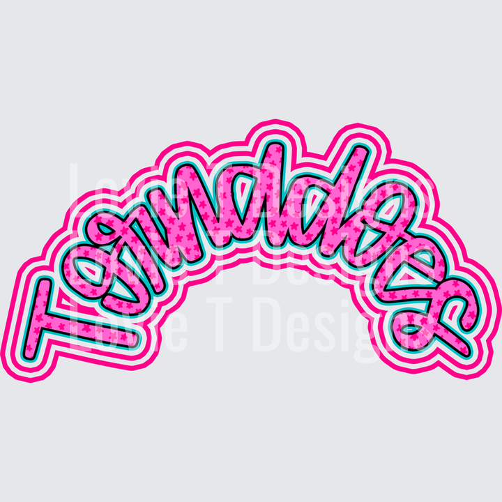 Tornadoes Pink Pocket – DTF Transfer