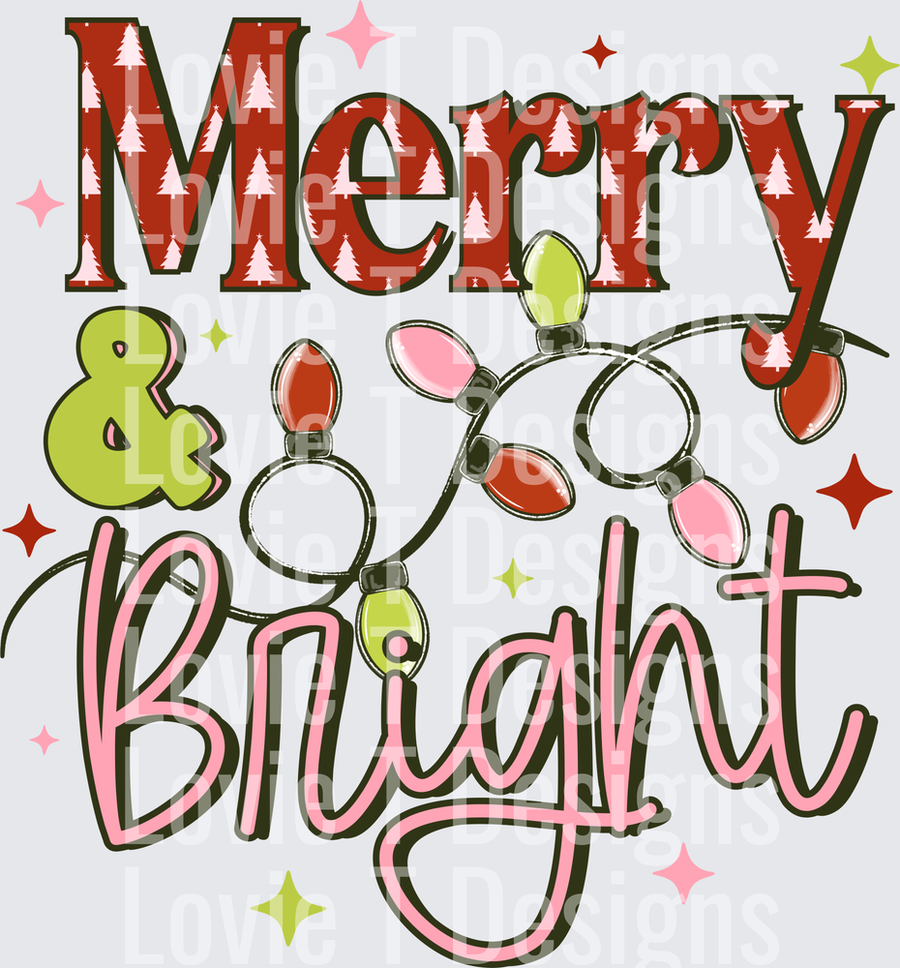 Merry & Bright lights