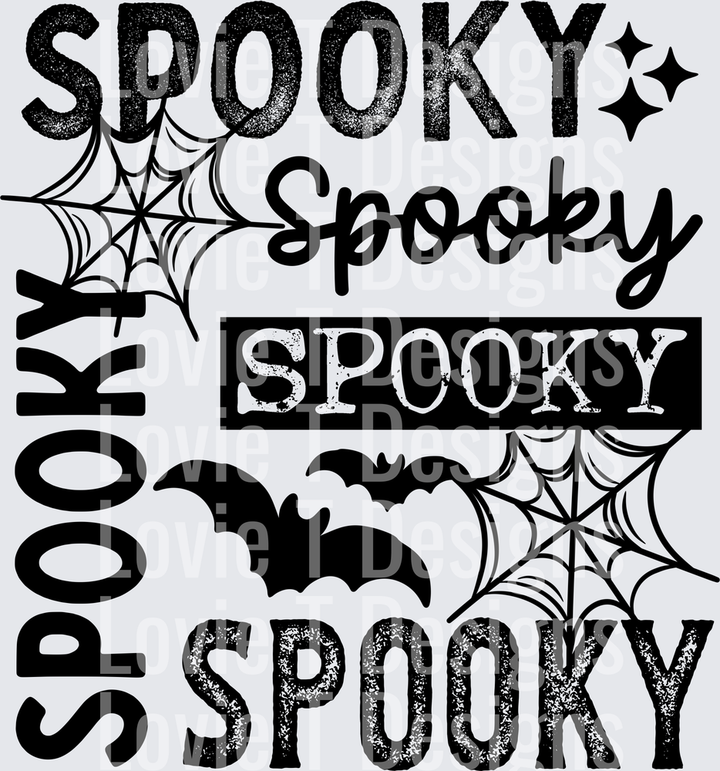 Spooky Black single color
