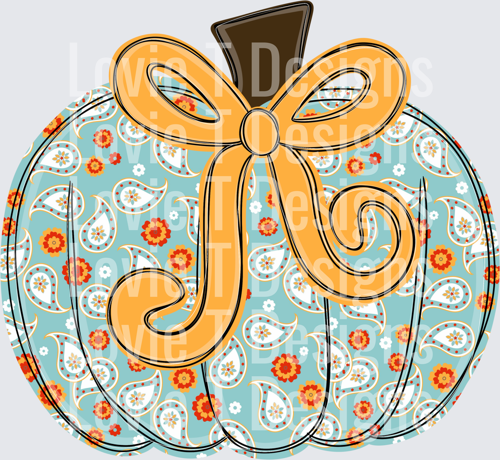 paisley pumpkin