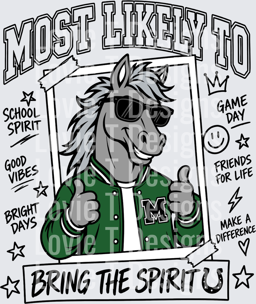 MOSY LIKELY MUSTANG GREEN
