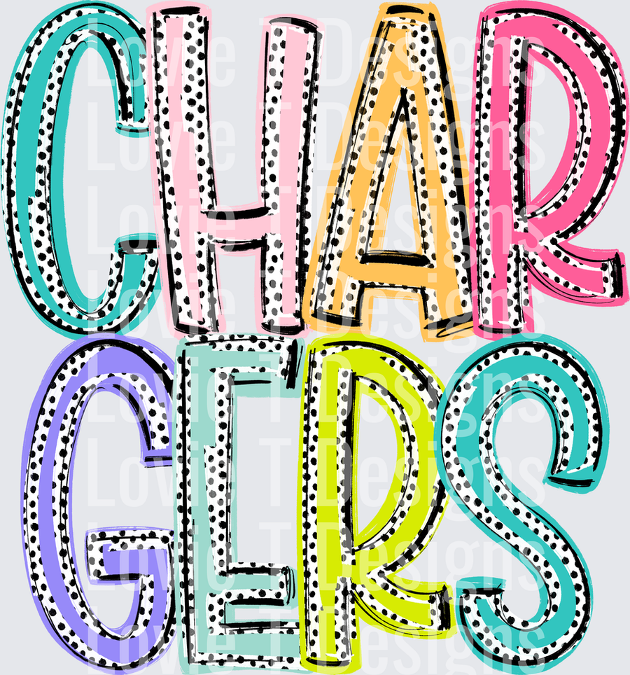 CHAR-GERS DIXIE DOT MASCOTS