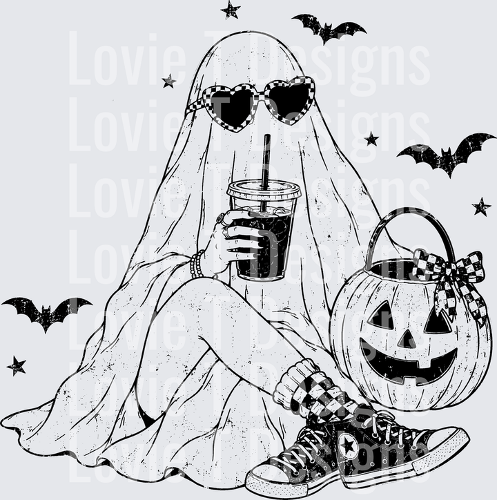 GHOST HALLOWEEN COFFEE