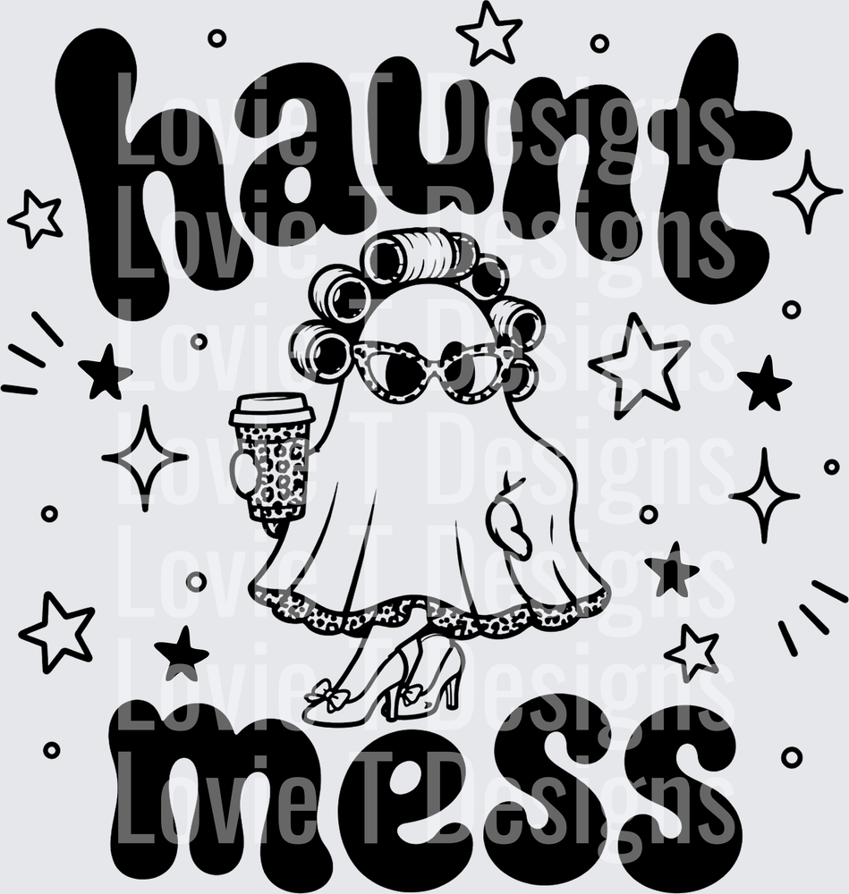 HAUNT MESS black