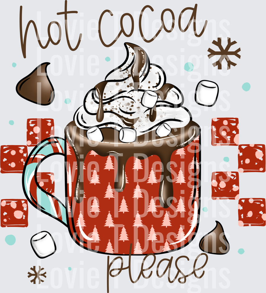 Hot cocoa black